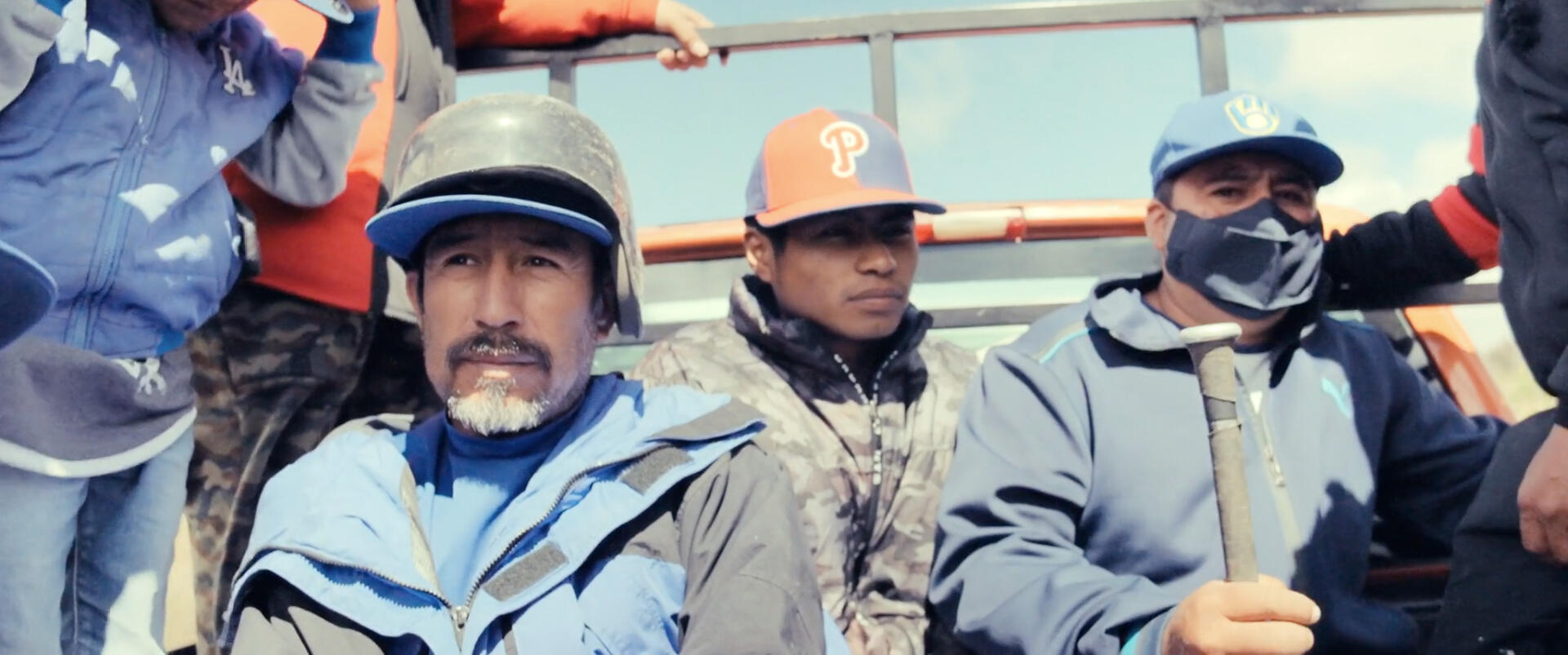 Valentín's baseball teammates